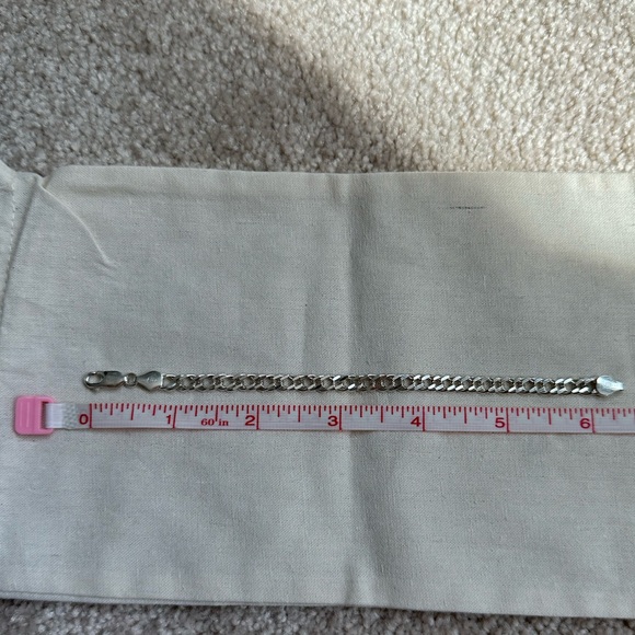 Sterling silver rombo bracelet - Picture 4 of 4